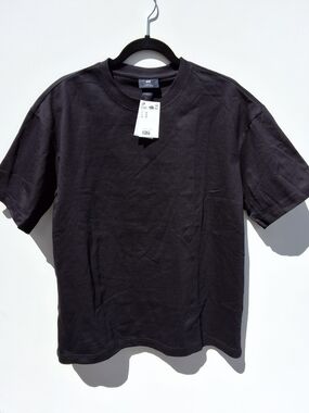 H&M Men's Loose Fit T-Shirt - Black - Size M (NWT)